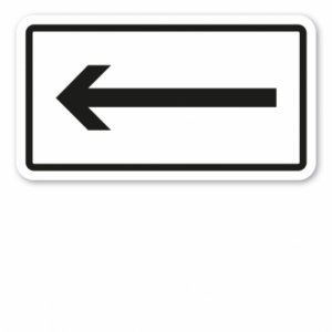 Verkehrszeichen 1000-10 Pfeil links/rechts