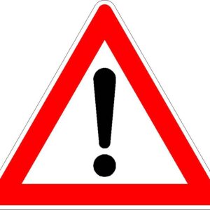 Verkehrszeichen 101 (Achtung Gefahrenstelle)