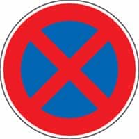 Verkehrszeichen 283 Absolutes Halteverbot