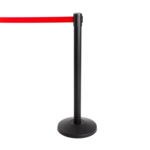 Tensator, schwarz, Gurt rot