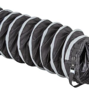 Kroll, Kombi Warmluftschlauch schwarz D=525mm L=7,6m