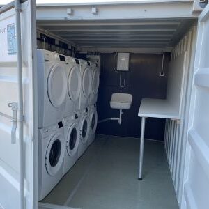 Container, 10", Waschsalon
