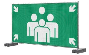 Mobilzaun, Sammelplatz